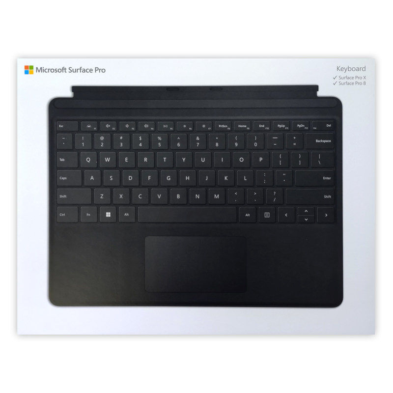 تبلت مایکروسافت مدل Microsoft Surface Pro 8  ظرفیت 256 به همراه کیبورد Black Type Cover Pro X