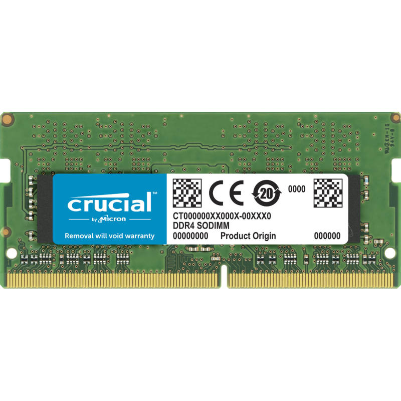 رم لپ تاپ DDR4 تک کاناله 2666 مگاهرتز CL19 کروشیال مدل CT16G4SFD8266 ظرفیت 16 گیگابایت