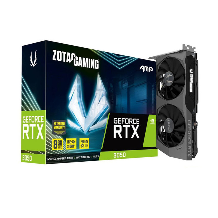 کارت گرافیک زوتک مدل GAMING GeForce RTX 3050 AMP