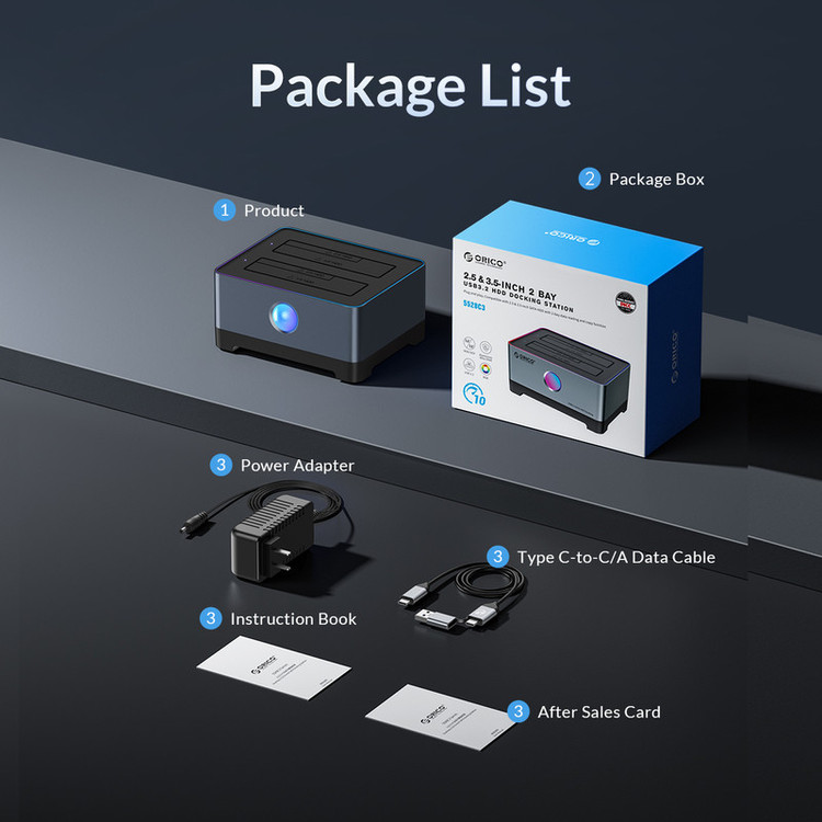 قاب هارد اکسترنال USB -C اوریکو مدل 5518C3