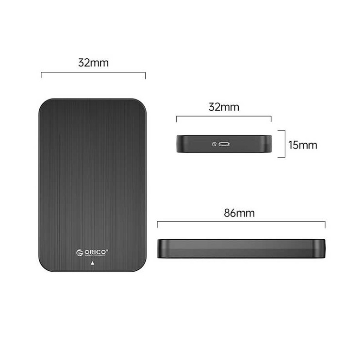 قاب هارد اکسترنال اوریکو مدل HM25C3