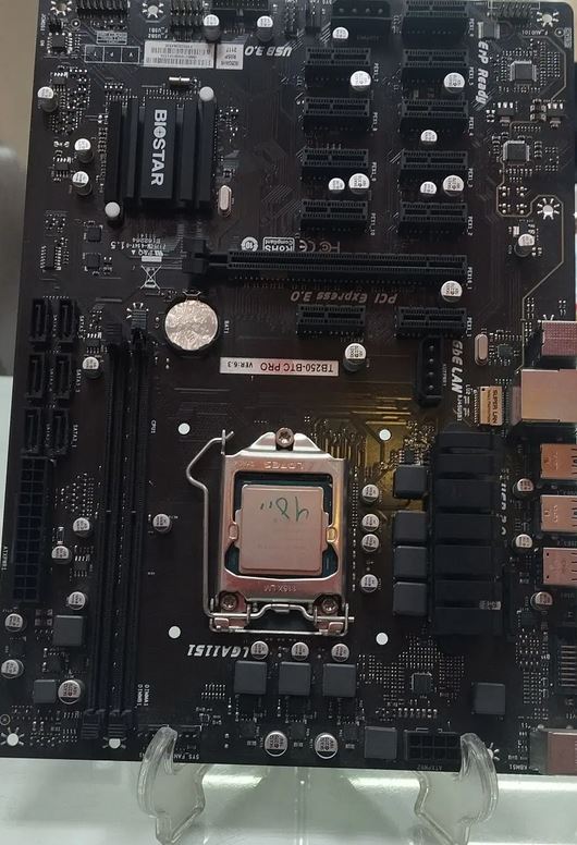 باندل مادربرد ایسوس و پردازنده اینتل B250 Mining + Intel Core i5 6500 Stock
